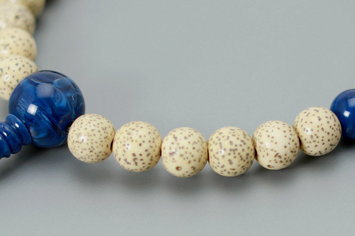 数珠 男性用 京念珠 数珠袋付き 京匠の伝統 星月菩提珠27玉 ラピス 