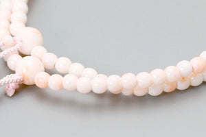 数珠 女性用 二連 京匠の伝統 ピンク珊瑚 小田巻 真言宗 仏壇 仏具